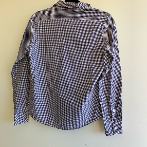 Abercrombie & Fitch high low button up Sz M - Picture 4 of 5